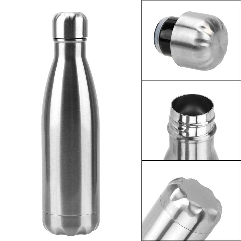 Stainless Steel Water Bottle BPA Free Thermos Water Beer Thermos 500ml for Sport Bottles Double-Wall Insulated Vacuum Flask Double-Walled Insulated Vacuum Flask Stainless Steel Drinking Bottle - Tree of Life