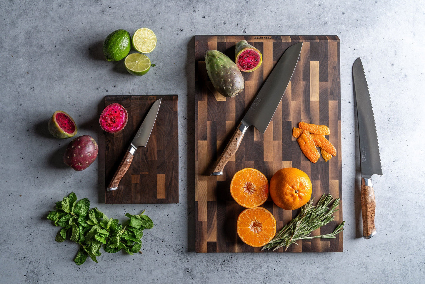 Signature Knife & Board Set - Tree of Life