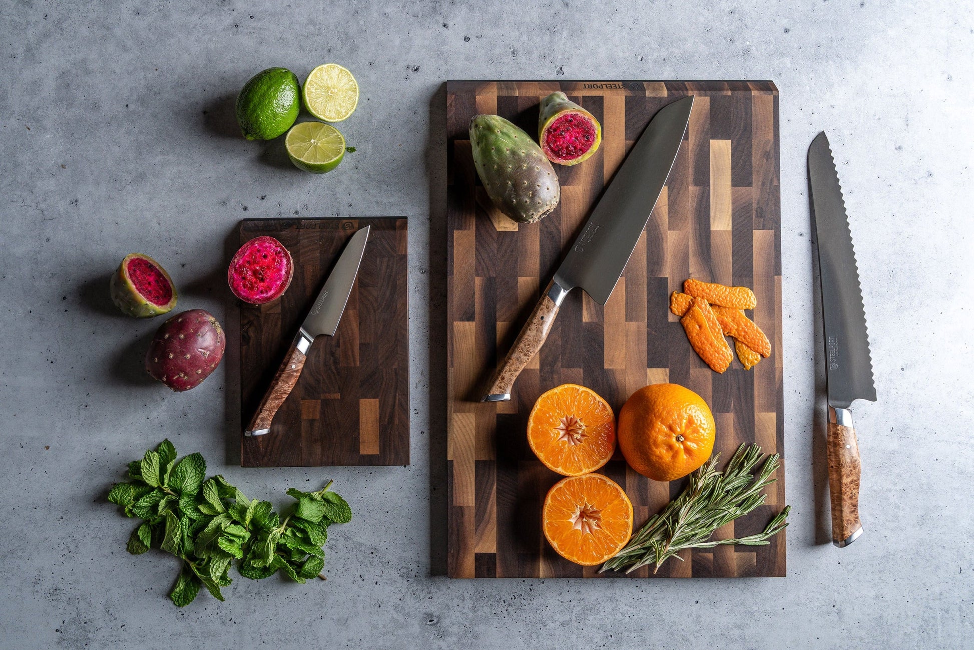 Signature Knife & Board Set - Tree of Life