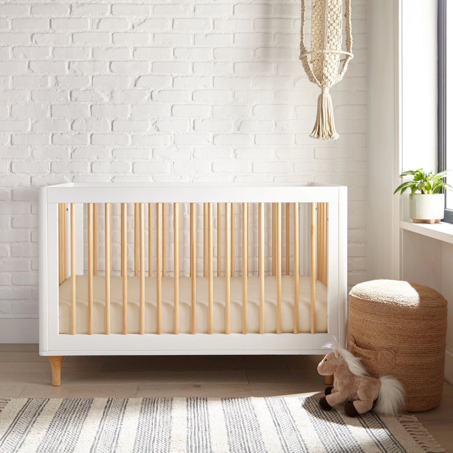 Cooling Bamboo Crib Fitted Sheet - Tree of Life