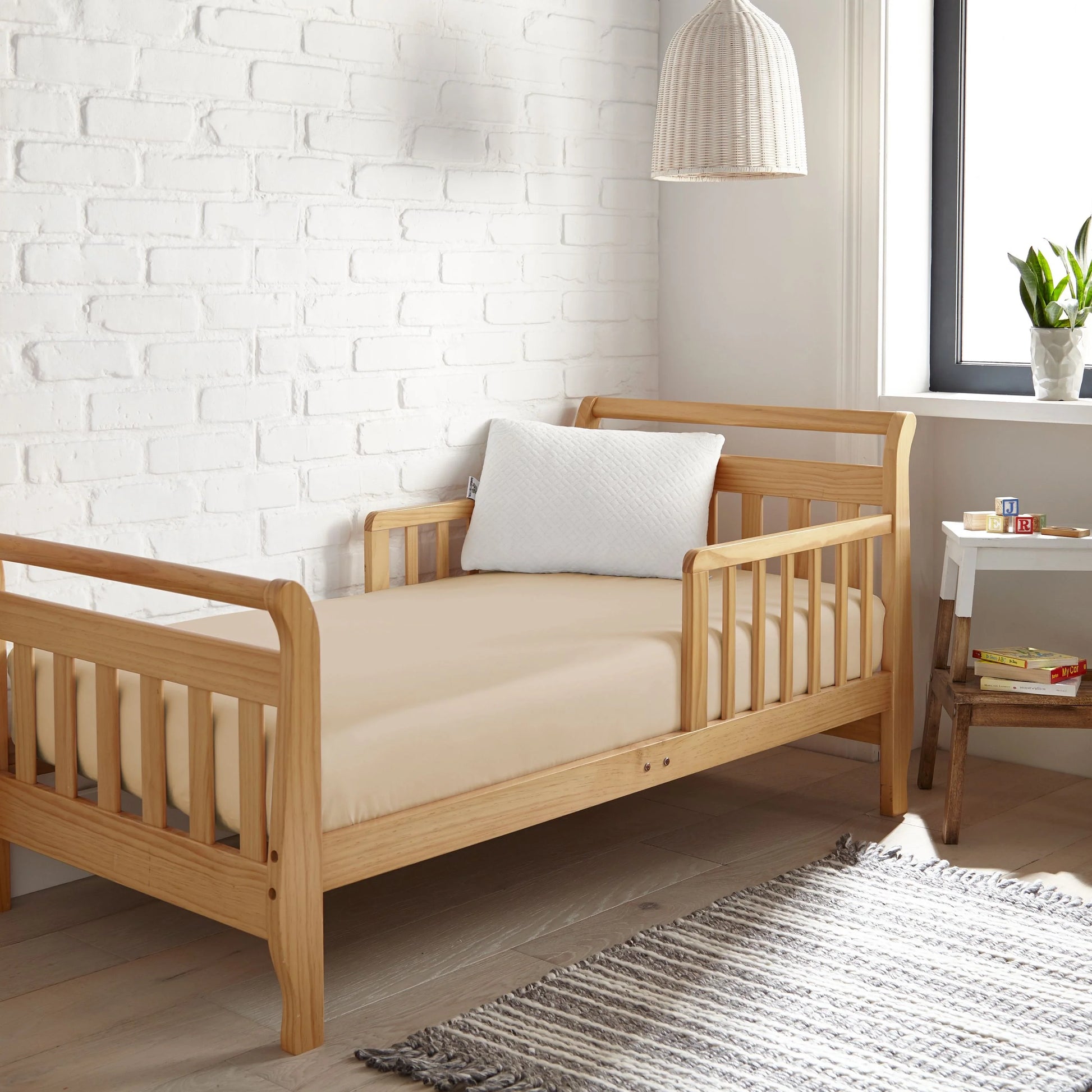 Cooling Bamboo Crib Fitted Sheet - Tree of Life