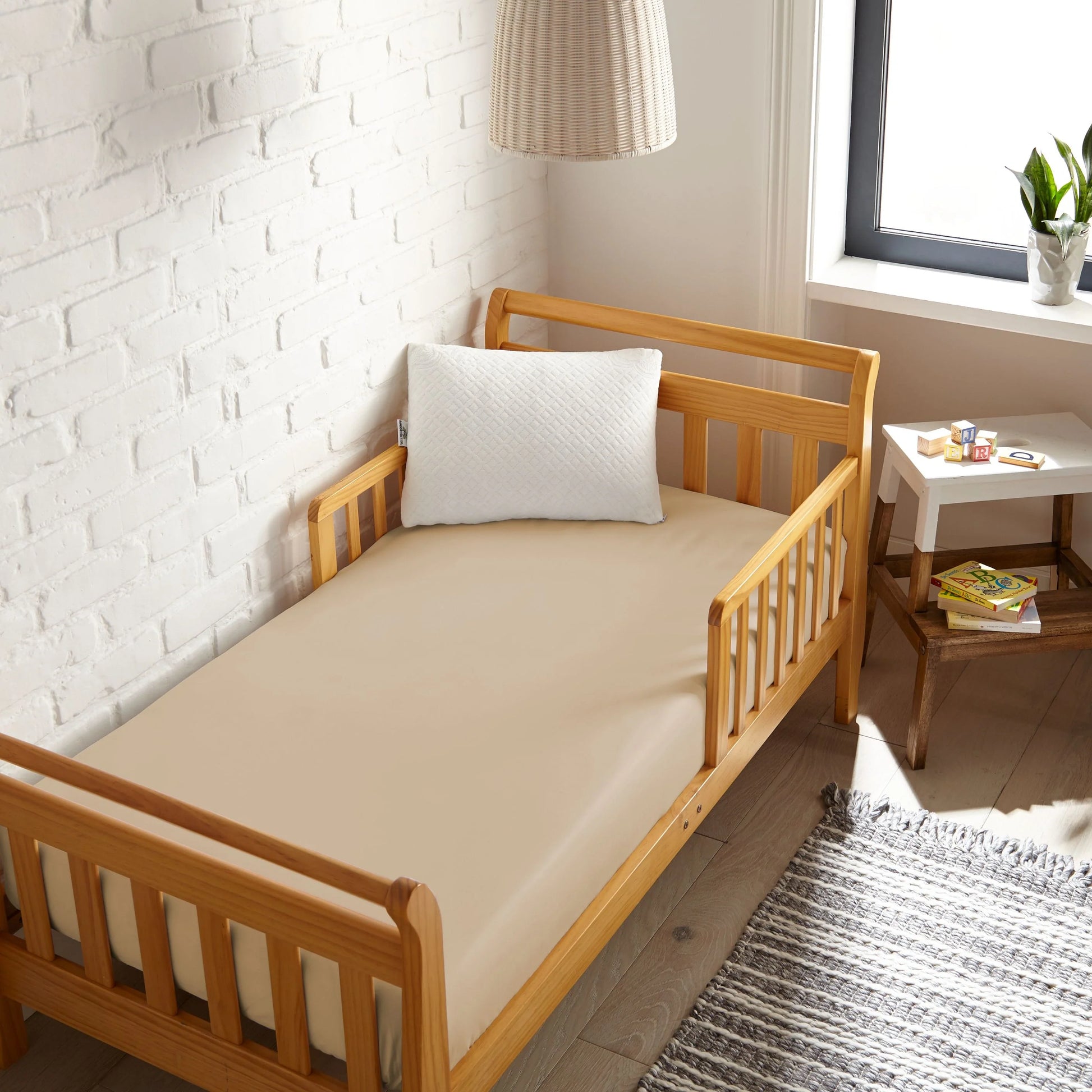 Cooling Bamboo Crib Fitted Sheet - Tree of Life