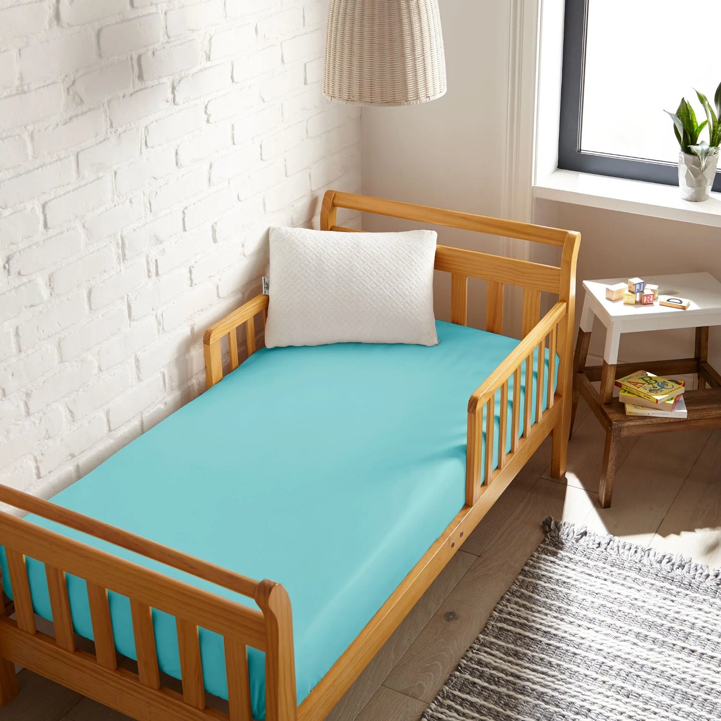 Cooling Bamboo Crib Fitted Sheet - Tree of Life