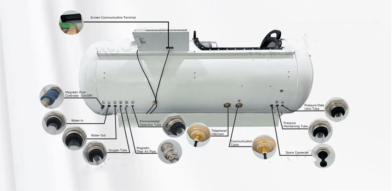 TimeCapsule C750+ Aluminum Alloy Hyperbaric Chamber Premier Edition Limited - Tree of Life