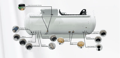 TimeCapsule C750+ Aluminum Alloy Hyperbaric Chamber Premier Edition Limited - Tree of Life