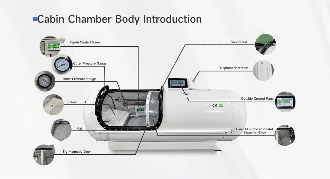 TimeCapsule C750+ Aluminum Alloy Hyperbaric Chamber Premier Edition Limited - Tree of Life