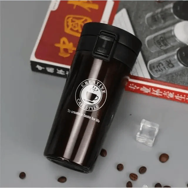 Travel Coffee Mug Stainless Steel Thermos Tumbler Cups Vacuum Flask Thermo Water Bottle Tea Mug Thermocup - Tree of Life