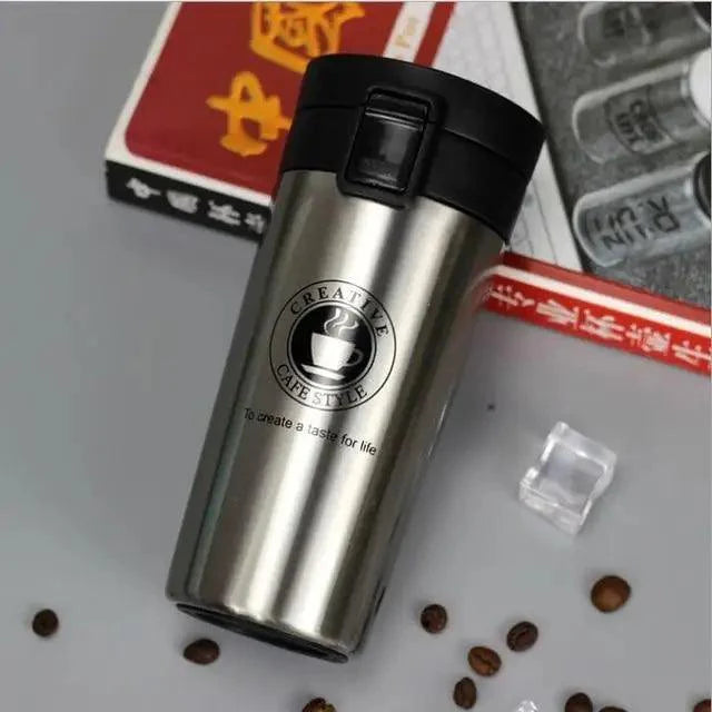 Travel Coffee Mug Stainless Steel Thermos Tumbler Cups Vacuum Flask Thermo Water Bottle Tea Mug Thermocup - Tree of Life