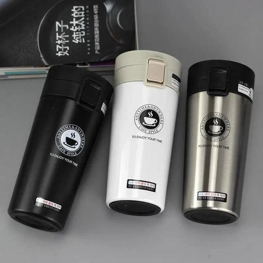 Travel Coffee Mug Stainless Steel Thermos Tumbler Cups Vacuum Flask Thermo Water Bottle Tea Mug Thermocup - Tree of Life
