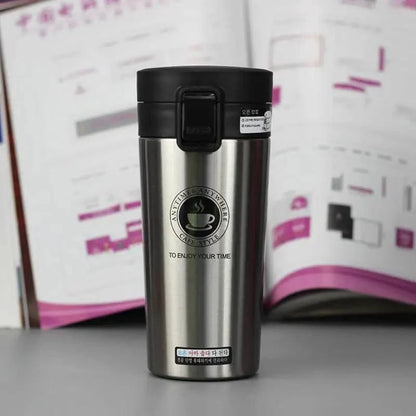 Travel Coffee Mug Stainless Steel Thermos Tumbler Cups Vacuum Flask Thermo Water Bottle Tea Mug Thermocup - Tree of Life