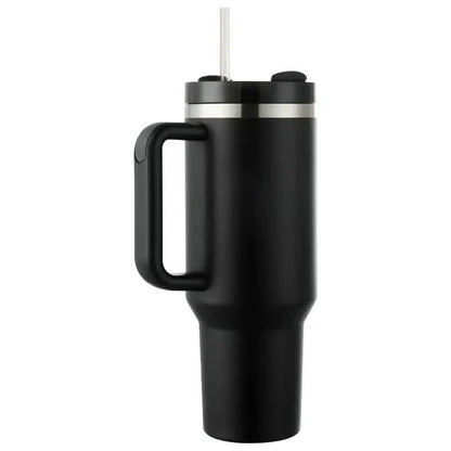 Tumbler with Handle And Straw Lid, Leak-proof Travel 40oz Coffee Mug - Tree of Life