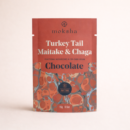 Forest Reserve™ Turkey Tail, Maitake, & Chaga Mushroom Chocolate Squares - Tree of Life