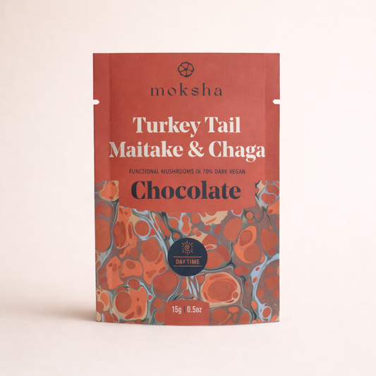 Forest Reserve™ Turkey Tail, Maitake, & Chaga Mushroom Chocolate Squares - Tree of Life