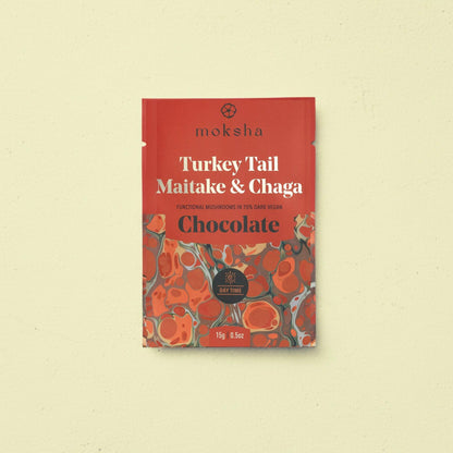 Forest Reserve™ Turkey Tail, Maitake, & Chaga Mushroom Chocolate Squares - Tree of Life