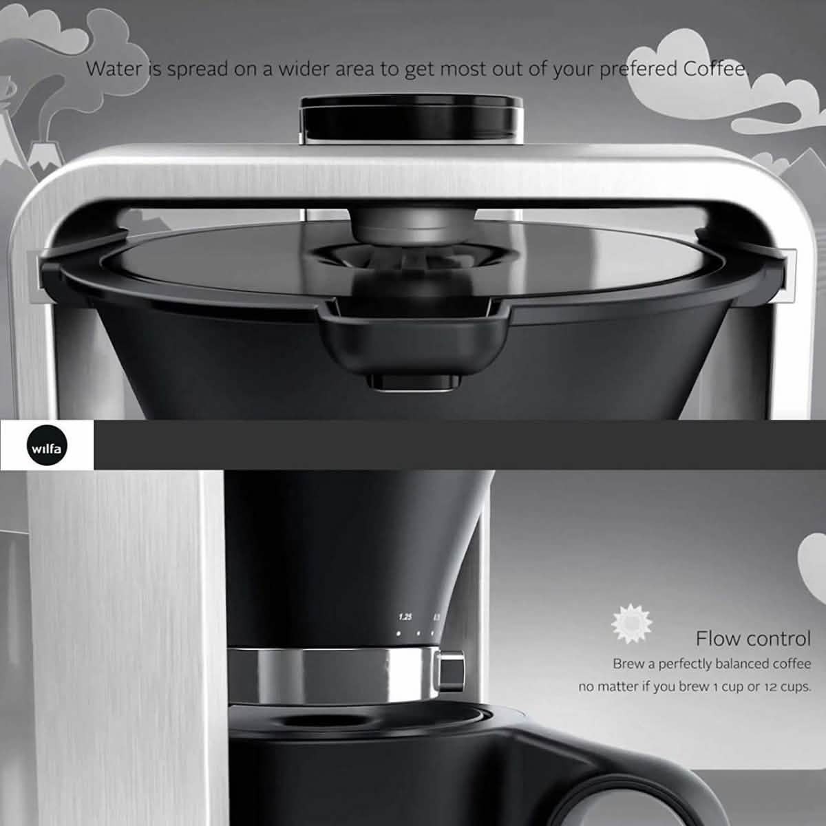 Wilfa Svart Precision Automatic Coffee Maker - Tree of Life