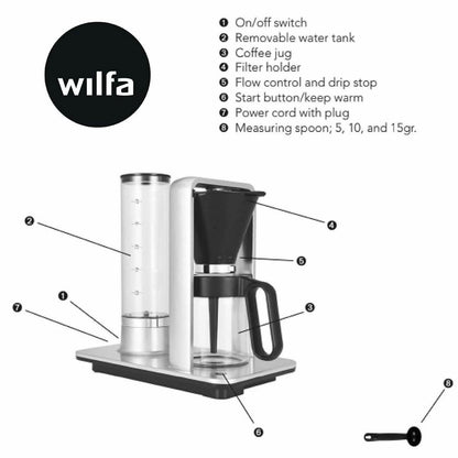 Wilfa Svart Precision Automatic Coffee Maker - Tree of Life