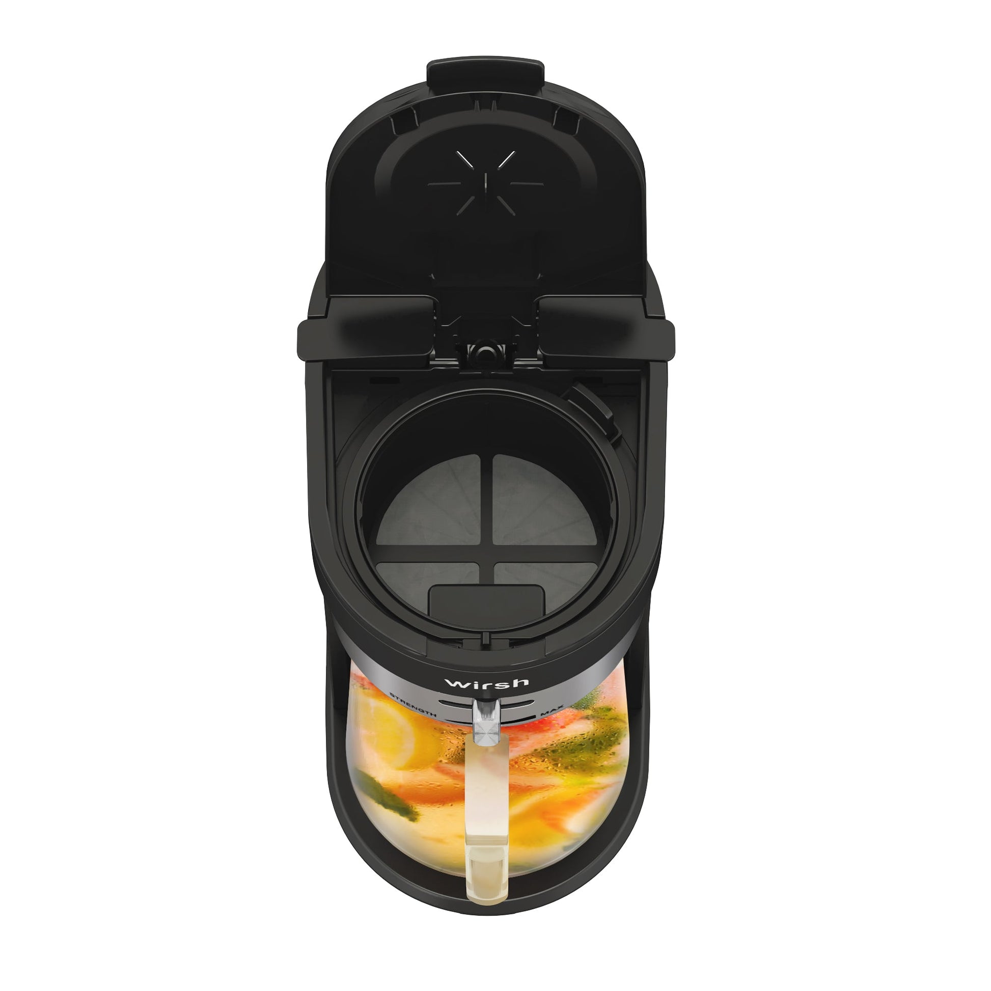 Wirsh Iced Coffee Maker,  Iced Tea Maker with 85 Ounce Pitcher,Strength Control and Reusable Filter - Tree of Life