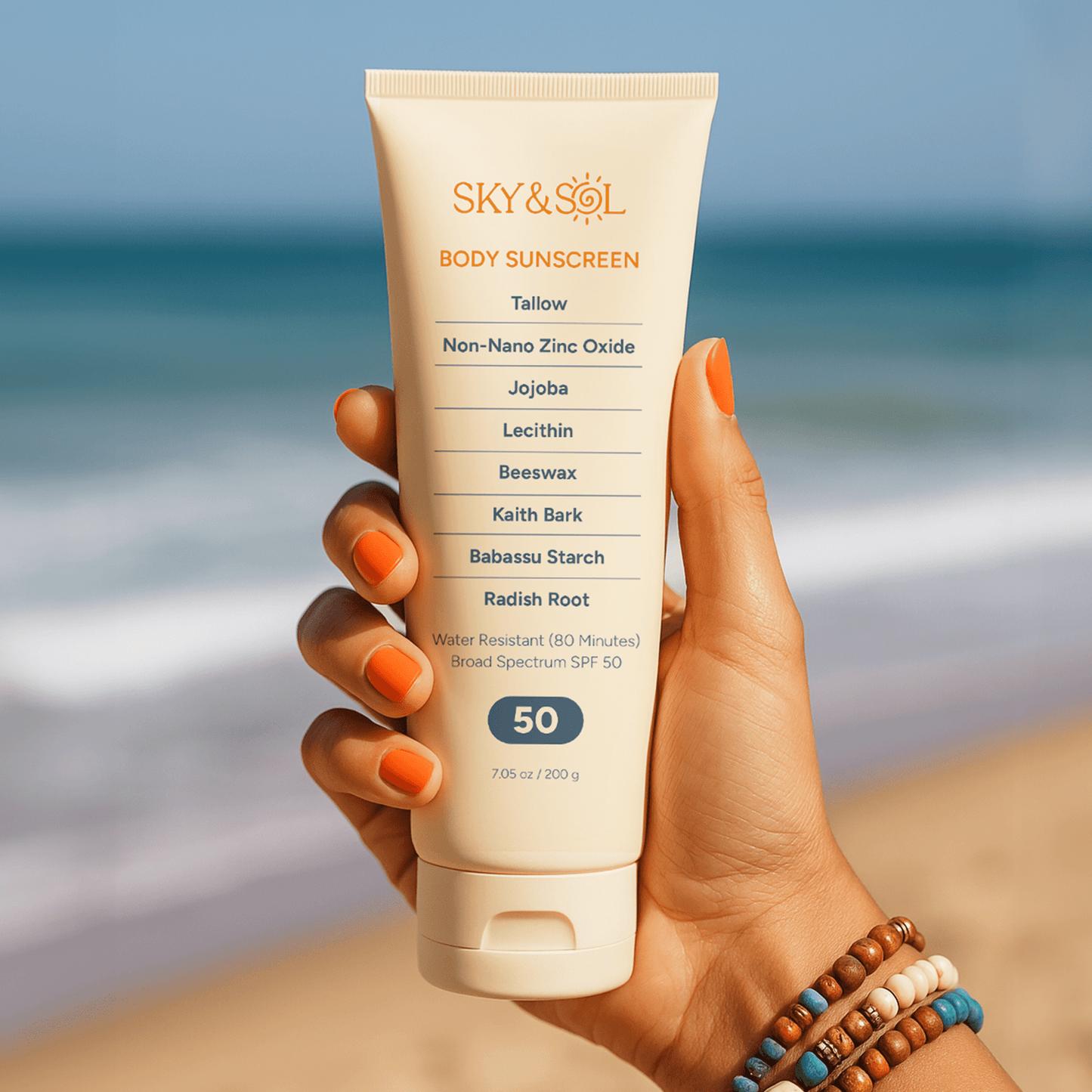 XL Sky and Sol Body Sunscreen SPF 50 (7.05 oz) - Tree of Life