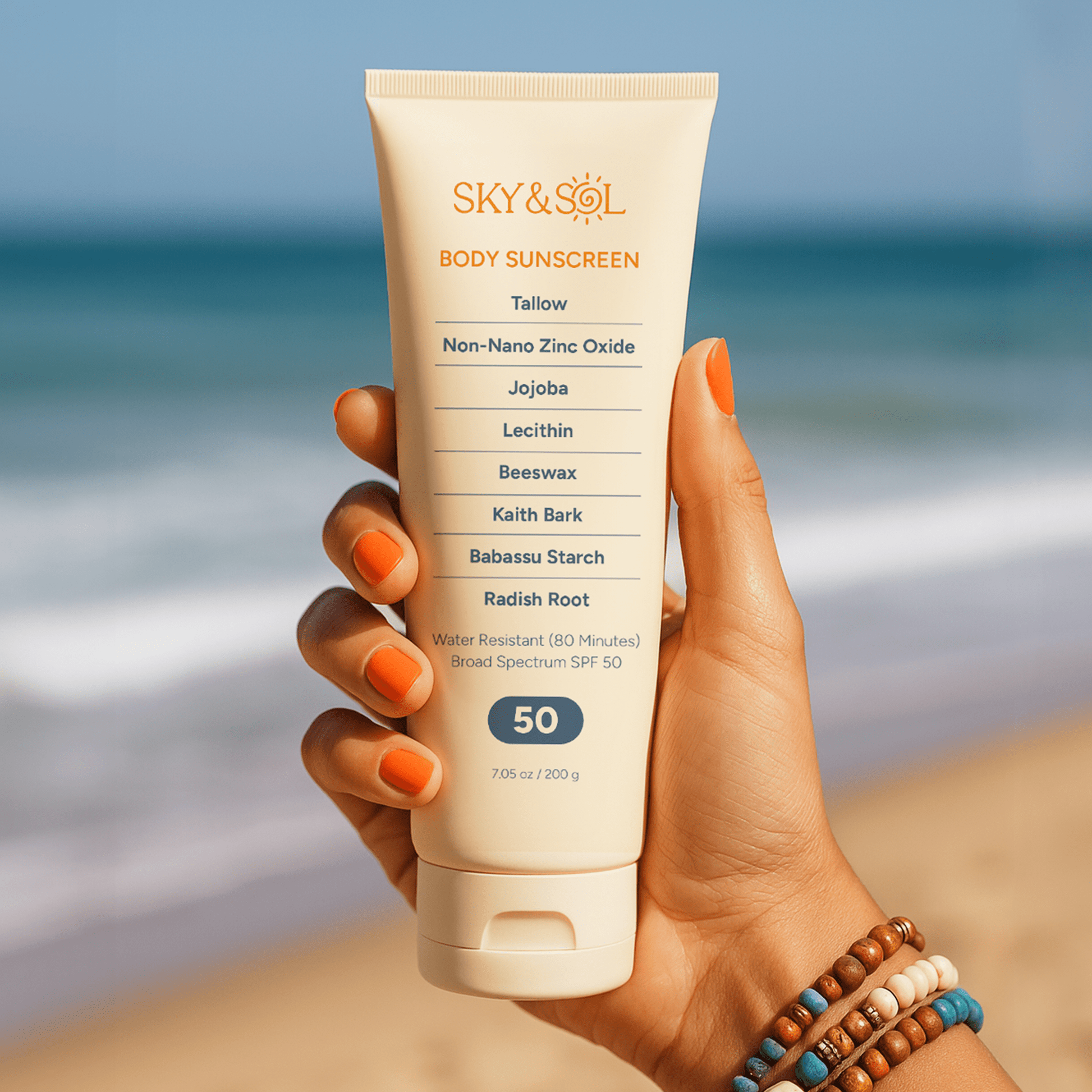 XL Sky and Sol Body Sunscreen SPF 50 (7.05 oz) - Tree of Life