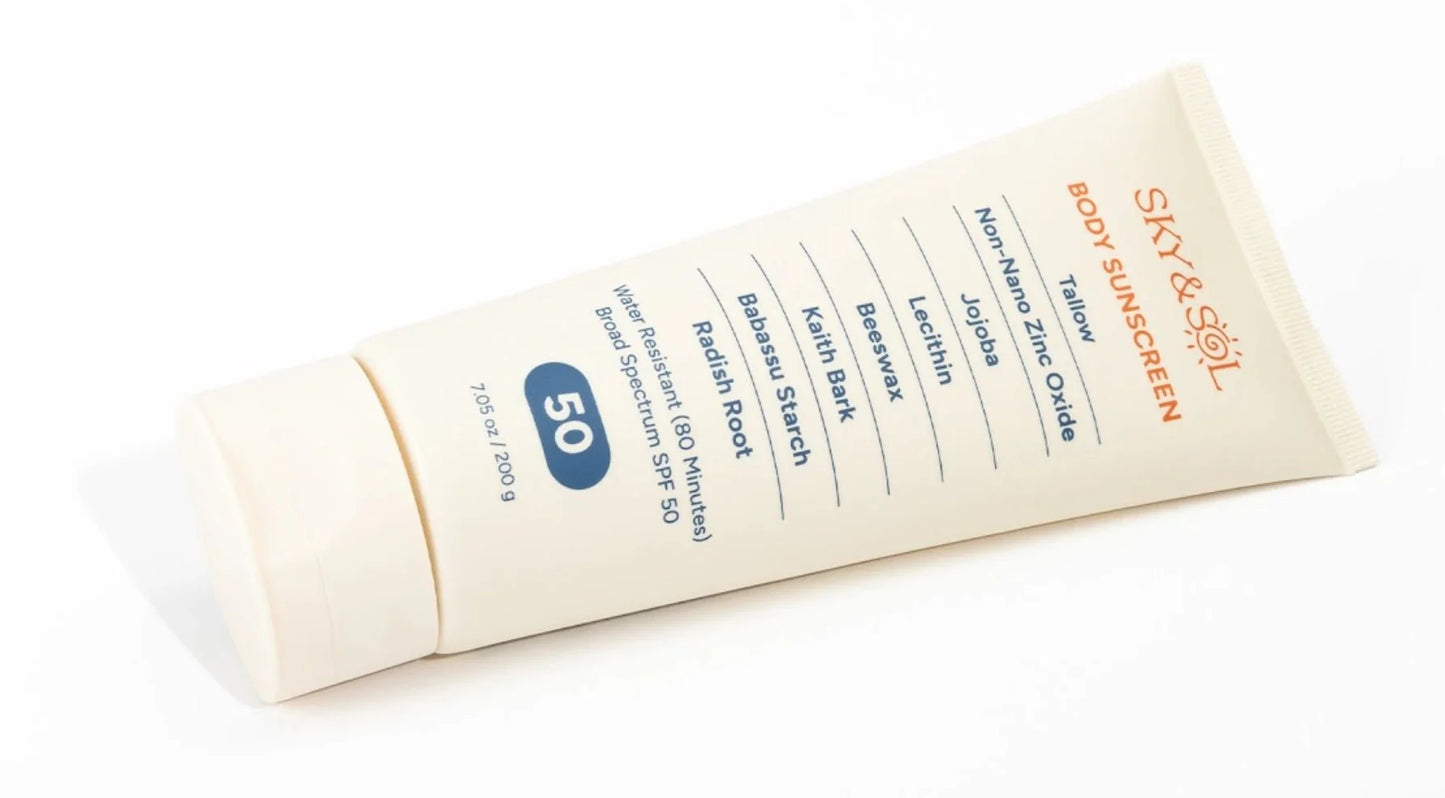XL Sky and Sol Body Sunscreen SPF 50 (7.05 oz) - Tree of Life